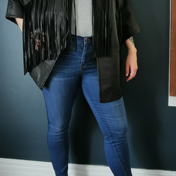 Fringe jacket /cape by Uterqüe - Picture 2 of 5